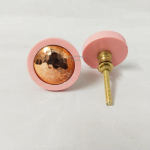 Bouton de tiroir en résine noire moderne fait à la main avec incrustation de nacre poignée de tiroir en acrylique réglable pour commode et placard - Product Image 5