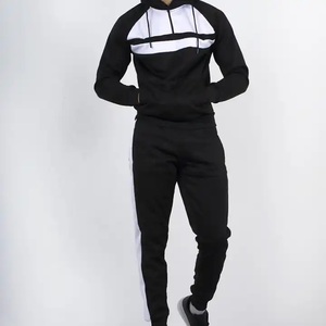 Pull-over Homme Streetwear Personnalisé Brodé Qualité Luxe 100% Coton Molleton Épais Impression Gonflée Taille Élastique Classique - Product Image 2