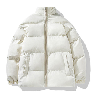 Fabricants de vestes d'hiver matelassées personnalisées OEM, manteau chaud à capuche en duvet pour hommes et femmes, vêtements d'extérieur décontractés, veste d'hiver épaisse - Product Image 4
