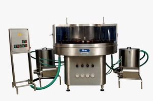 Most Selling Semi Automatic Rotary Bottle Cleaning <b>Machine</b> with Precision <b>Washing</b> System for Glass Bottles Plastic Container - Product Image 2