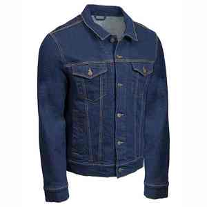 แจ็คเก็ตยีนส์ผู้ชายขายดี ทรงสวยทันสมัย รับทำโลโก้ สีสันหลากหลาย ระบายอากาศได้ดี แขนยาว - Product Image 3