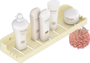 Estante de Ducha Esquinero con Barra de Tensión Ajustable, Organizador de Baño de 4 Niveles, Cesta de Almacenamiento Inoxidable para Champú y Accesorios - Product Image 3