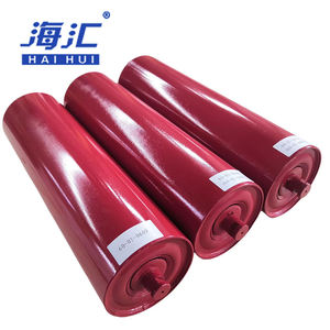 Sabuk sistem penggerak industri grosir pabrik <span class=keywords><strong>Idler</strong></span> pembawa penjelajah baja panduan nilon rol konveyor - Product Image 5