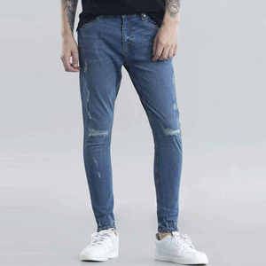 Pantalones Vaqueros de Hombre de Secado Rápido de la Mejor Calidad, Corte Ajustado, Precio Bajo, Tela Cómoda, Pantalones Vaqueros de Mezclilla para Hombre - Product Image 1