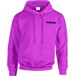 Sweatshirts à capuche en coton avec broderie personnalisée pour hommes PULLOVER Sweatshirts en coton polyester vierge sublimé Sweat à capuche uni imprimé - Product Image 4