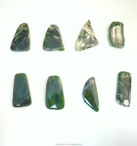 Top Bán Đá Thô Ngọc Xanh Tự Nhiên Ngọc Thô <span class=keywords><strong>Nephrite</strong></span> Thủ Công Mặt Dây Chuyền Bất Thường - Product Image 4
