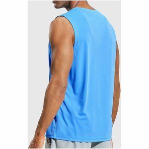 Men's <b>Black</b> Sleeveless <b>Tank</b> <b>Top</b> With Yellow Blue Pink Abstract Print O-Neck <b>Knitted</b> Sporty Workout Vest Quick Dry <b>tops</b> - Product Image 3