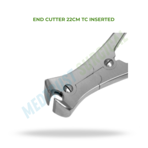 เครื่องตัดปลายสายขนาด 22 ซม. แบบมีด้ามจับ TC สำหรับการผ่าตัดกระดูกและข้อ - Product Image 2