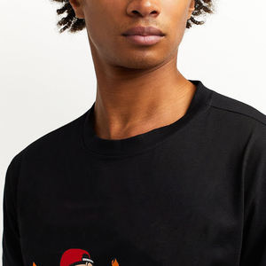 T-shirts d'été décontractés populaires pour hommes, coupe classique, en coton/polyester, à séchage rapide et respirants, avec broderie personnalisée, style urbain - Product Image 3
