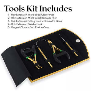 Kits de Herramientas para Extensiones de Cabello de Acero Inoxidable y Metal, Duraderos, de Alta Calidad, Diseño Nuevo, Última Tendencia - Product Image 4