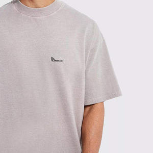 Camiseta Lisa Extra Grande 100% Algodón Jersey para Hombre, Camiseta para Impresión, Máquina de Impresión de Camisetas, Camiseta Masculina de Alta Calidad - Product Image 4