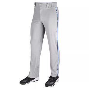 Pantalon de baseball long à rayures pour homme OEM – Meilleure vente en gros, logo personnalisé, vêtements de sport sublimés blancs, uniforme de baseball pour homme - Product Image 6