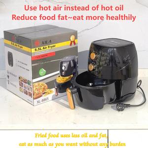 Freidora de aire caliente eléctrica multifuncional inteligente de gran capacidad de 6,5 L, horno de buena calidad para uso doméstico - Product Image 6
