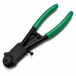 Alicates profesionales para joyería, herramienta para doblar anillos de acero, mangos verdes para la elaboración de joyas DIY - Product Image 6