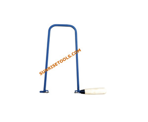 Cadre de scie à frettes en acier inoxydable bleu de 300 mm avec poignée blanche pour outils de fabrication de bijoux, modèle 568 par SUNTOOLS/STIPL - Product Image 4