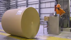 Mesin daur ulang kertas karton limbah membuat mesin manufaktur kertas Kraft Testliner
