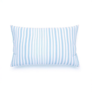 Almohada Blanca con Rayas de 17x27 Pulgadas, Relleno de Plumas y Fibra, Cojín Suave de Poliéster para Uso Doméstico o Hotelero, Certificado Oeko-Tex - Product Image 2