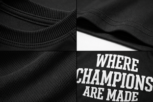 Camiseta de gimnasio para hombre Where Champions Are Made, camiseta motivacional para entrenamiento físico, camiseta transpirable para entrenamiento de culturismo atlético - Product Image 6