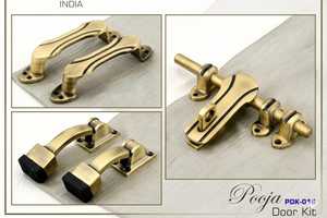 มือจับประตูทันสมัย มือจับประตูภายในแบบคันโยก ทำจากโลหะ สำหรับโรงแรมและสำนักงาน - Product Image 3