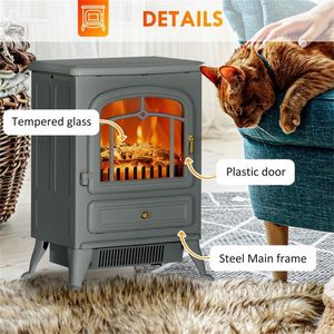 Electric Fireplace Heater Comfortable Home Heating Electric Fireplaces - Product Image 6