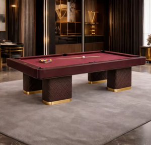โต๊ะบิลเลียดรุ่นพิเศษ Monarch หนังกลับหรูหราทันสมัย ออกแบบสำหรับบ้าน โรงแรม และคลับ - Product Image 3