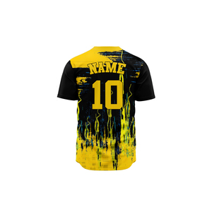 Maillot de baseball imprimé OEM, maillots de baseball pour hommes avec design personnalisé, maillot de softball unisexe - Product Image 6