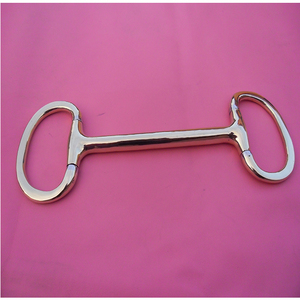 Mors de dressage vétérinaire Mullen à embout poli et lisse – Tous les mors de dressage pour chevaux sont disponibles - Product Image 1