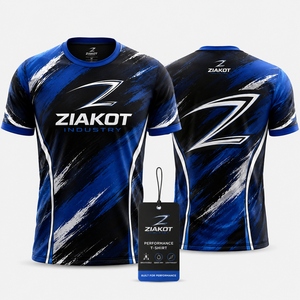ZIAKOT industry New design Men's Custom 3D Pattern Design Abstract Trendy Holographic Vaporwave Style <b>T</b>-<b>Shirt</b> - Product Image 6