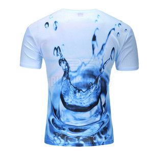 Camisetas de Verano para Hombre, Manga Corta, Sublimadas, Cuello Redondo, Nueva Llegada - Product Image 2