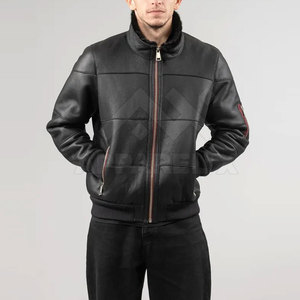 Fashion Wear <b>Men</b> <b>Leather</b> <b>Jacket</b> Best Price <b>Men</b> <b>Leather</b> <b>Jacket</b> Winter Hot Selling <b>Men</b> <b>Leather</b> <b>Jacket</b> - Product Image 5