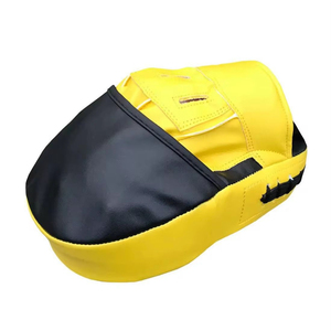 Cibles de frappe en cuir et polyester pour la boxe, ensemble de coussinets d'entraînement respirants et élastiques pour le MMA et le kickboxing - Product Image 2