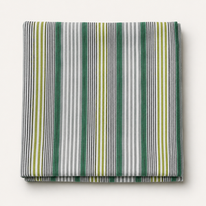 Grey Green Hand Block Printed Cotton Fabric <b>Set</b> With Floral Palm Stripe Motif For Dress <b>Sewing</b> Home Textile Craft Soft - Product Image 6