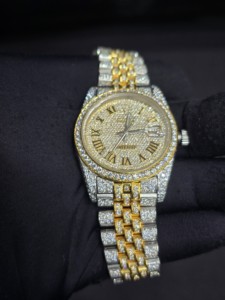 2025 Latest Model Fancy Stainless Steel Luxury <b>Watch</b> Barrel <b>Case</b> Sapphire Crystal Mechanical Movement Analog 10m Water Resistant - Product Image 3