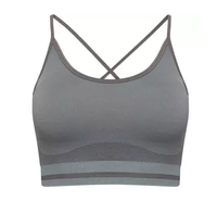 La Mejor Oferta en Sujetadores Deportivos para Mujer, con Espalda Cruzada, para Yoga, Gimnasio, Fitness, Entrenamiento, Running, Ropa Deportiva sin Costuras, Cómodos y Resistentes a Impactos