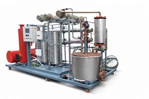 Planta de destilación molecular avanzada de 120C para aceite industrial y diésel con sistema automático de separación de agua - Product Image 5