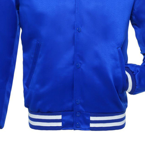 Veste universitaire vintage pour homme en laine Melton avec manches en cuir véritable, corps en laine robuste et manches en cuir PU, style Letterman - Product Image 4