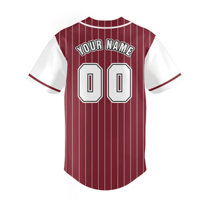 Maillot de baseball en gros, design personnalisé, manches courtes, coupe athlétique, tenue d'entraînement, service OEM, vêtements de sport d'équipe, maillot de baseball - Product Image 4