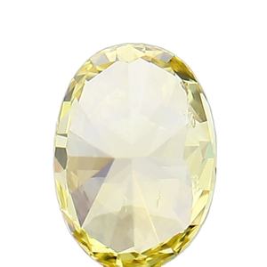 Diamant de couleur jaune de 1 carat cultivé en laboratoire de forme ovale diamant poli certifié IGI directement du grossiste pour la fabrication de bijoux - Product Image 3