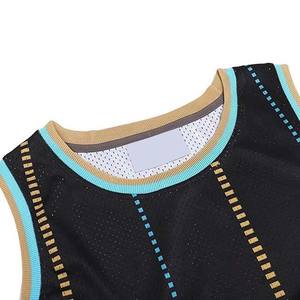 Maillot de basket-ball personnalisé avec logo imprimé, décontracté, anti-plis, respirant, protection UV, évacuation de l'humidité, qualité supérieure - Product Image 4