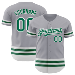 Maillot de baseball sportif premium pour hommes, grandes tailles, tissu 100 % polyester doux et respirant, conception de logo personnalisée, uniformes - Product Image 1