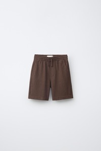 <b>Men's</b> Solid Color Cotton Knitted <b>Sleep</b> <b>Shorts</b> Casual Summer Pajama Bottoms Soft Comfortable Fit - Product Image 3