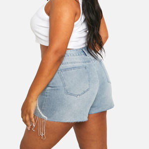 Shorts de Mezclilla para Mujer a la Venta, Precio Económico, Disponibles en Todas las Tallas, Shorts de Mezclilla de Corte Regular a la Moda - Product Image 5