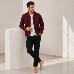 Chaqueta vaquera para hombre que ofrece un uso diario cómodo con detalles clásicos de mezclilla resistente y fácil combinación para un estilo casual urbano. - Product Image 5