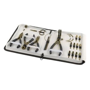 Deep Purple Hair Extension Pliers Kit for Professional Salon Use Stainless Steel Installation Set OEM Manufacturer - Product Image 2