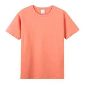 เสื้อยืดคอกลมผ้าฝ้าย 100% พิมพ์ลายโลโก้แบบกำหนดเองใหม่ สำหรับผู้ชายและผู้หญิง ดีไซน์เรียบง่าย พิมพ์ลายตัวอักษร แขนสั้น สวมใส่สบาย - Product Image 1