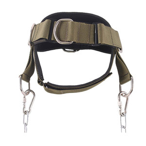 Arnés de Cuello de Nailon Rosa con Cadena de Metal Ajustable para Entrenamiento de Boxeo, Equipo de Protección - Product Image 2
