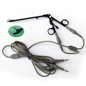 Pinces d'aspiration bipolaires Stammberger pour usage vétérinaire canin, 12,5 cm, pointe de 15 mm, câble de 3 mètres, réutilisables, autoclavables, en acier inoxydable - Product Image 6