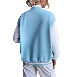 แจ็คเก็ตวาร์ซิตี้คุณภาพสูงสำหรับผู้หญิง ผลิตตามสั่ง พิมพ์ลายได้ กันน้ำ ระบายอากาศได้ดี ผ้าฝ้าย 100% - Product Image 3