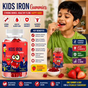 Gomitas de hierro para niños, ricas en hierro, vitaminas y minerales, suplemento de salud premium para niños, gran venta. - Product Image 4