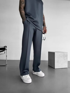 Pantalones de Hombre para Todas las Temporadas, Holgados, Rectos, Deportivos, Casuales - Product Image 4